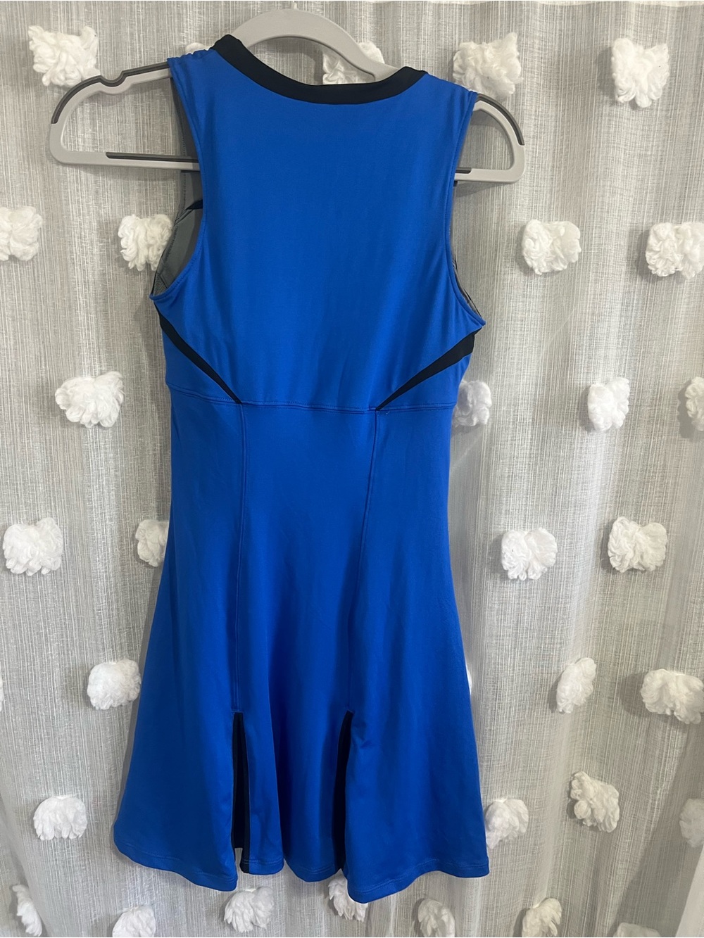 Nike tennis 2011 Serena Williams US Open Match-Worn Blue Dress - Picture 2 of 4
